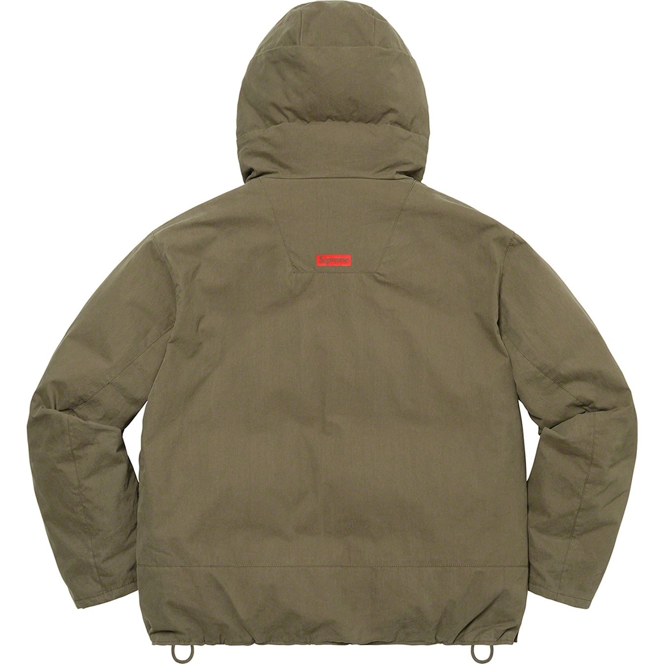 Hooded Down Pullover view 2